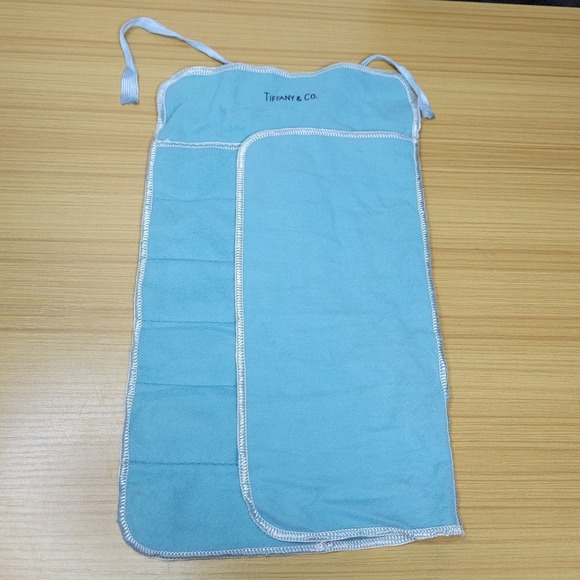Tiffany & Co Flatware Bag Pouch Bag Silver Anti Tarnish Cloth Storage Teaspoons